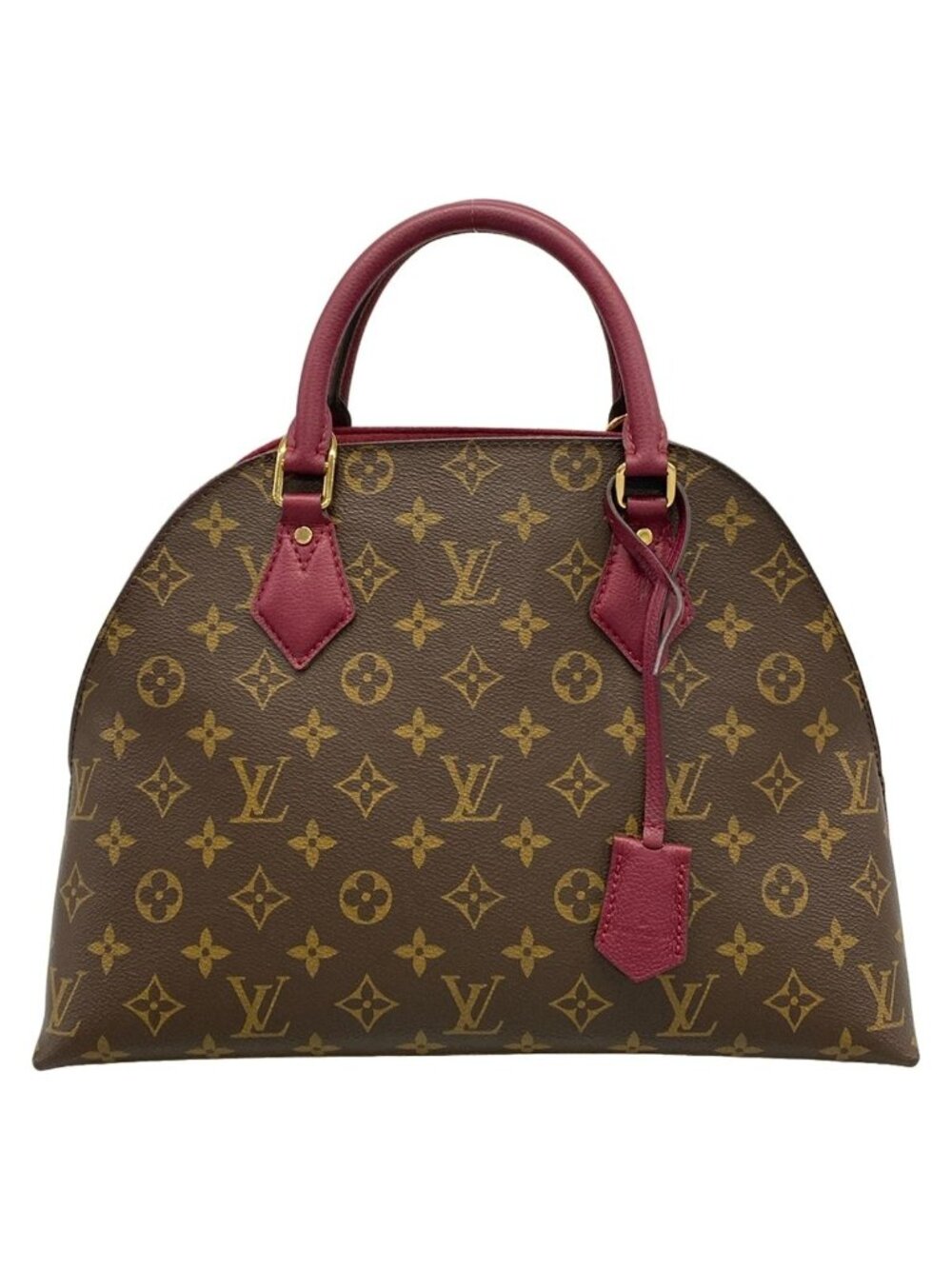 Louis Vuitton Handbag Monogram Alma Bag Into Bag Dark Brown